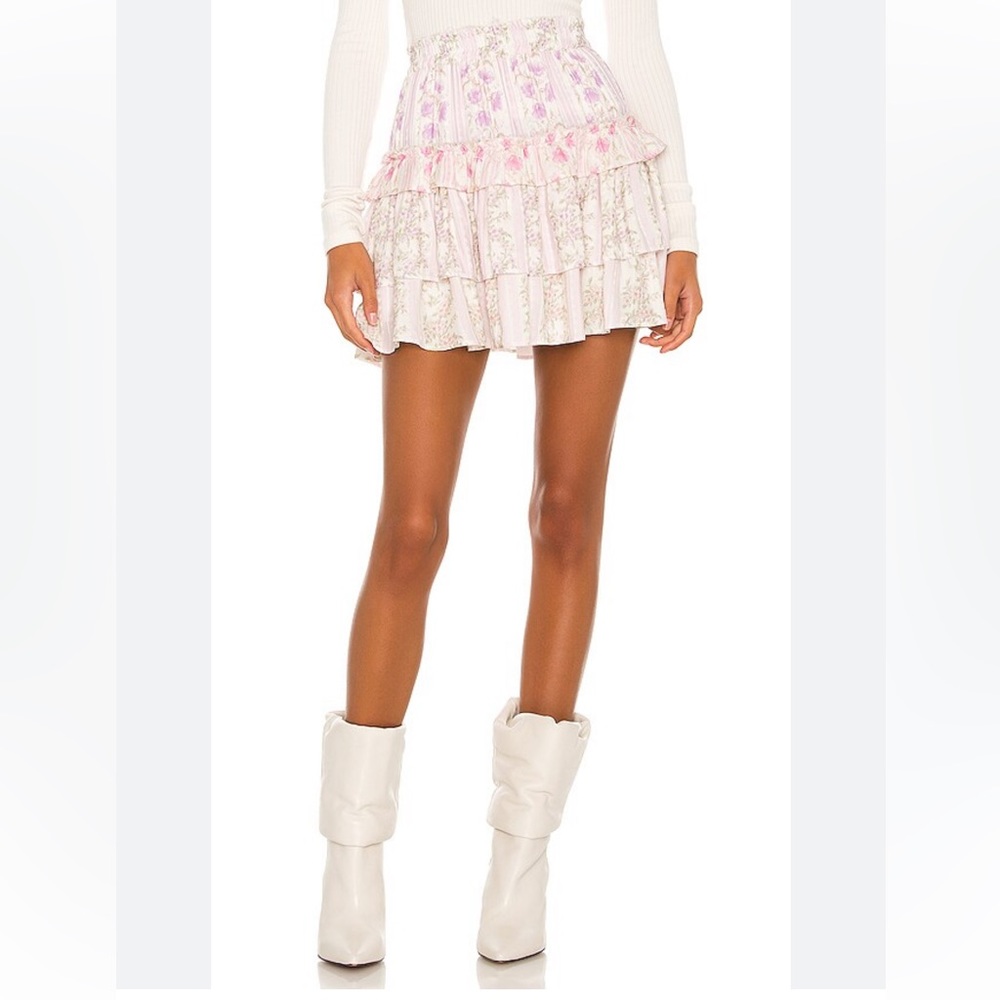 LoveShackFancy Corbett Skirt